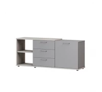 Тумба с тремя ящиками и дверью B-212