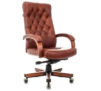 Кресло руководителя Бюрократ T-9928WALNUT светло-коричневый