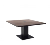 RENZ/TESLA Стол д/перегов L140 СВ.ЭВКАЛИПТ/ЧЕРНЫЙ