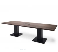 RENZ/TESLA Стол д/перегов L320 СВ.ЭВКАЛИПТ/ЧЕРНЫЙ