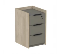 Тумба подкатная с ящиками