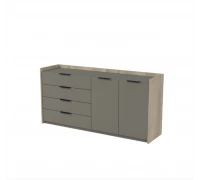 Тумба двусоставная с ящиками