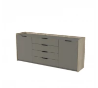 Тумба трехсоставная с ящиками