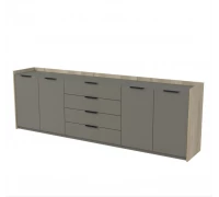 Тумба трехсоставная с ящиками