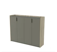 Шкаф средний двусоставный