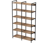 Стеллаж 6 полок CUBOS Двойной