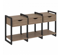 Тумба на регулируемых опорах наборная. Вариант №4 VR.L-TN-4.O