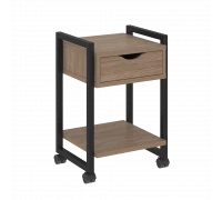 Тумба на колесных опорах с ящиком и полкой VR.L-T1.K