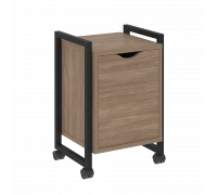 Тумба на колесных опорах с распашным фасадом VR.L-T2.K