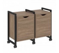 Тумба на колесных опорах наборная. Вариант №2 VR.L-TN-2.K