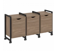 Тумба на колесных опорах наборная. Вариант №5 VR.L-TN-5.K