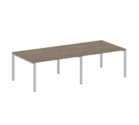 Переговорный стол (2 столешницы) на П-образном м/к БП.ПРГ-2.3