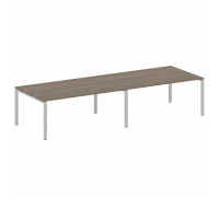 Переговорный стол (2 столешницы) на П-образном м/к БП.ПРГ-2.5