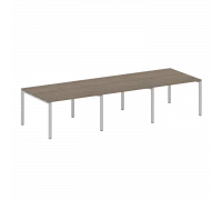 Переговорный стол (3 столешницы) на П-образном м/к БП.ПРГ-3.2