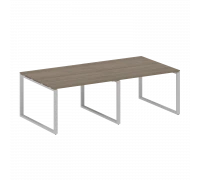 Переговорный стол (2 столешницы) на О-образном м/к БО.ПРГ-2.2