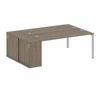 Рабочая станция на П-образном м/к с опорным шкафом-купе БП.РС-СШК-1.5