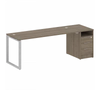 Рабочая станция на О-образном м/к с опорной тумбой БО.РС-СТП -1.5