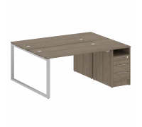 Рабочая станция на О-образном м/к с опорной тумбой БО.РС-СТП-2.3