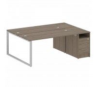 Рабочая станция на О-образном м/к с опорной тумбой БО.РС-СТП-2.4