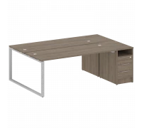 Рабочая станция на О-образном м/к с опорной тумбой БО.РС-СТП-2.5