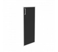 Фасад стекло в раме средний правый (лакобель, белый) O.SR-2(R) white/black