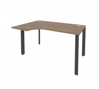 Стол эргономичный левый на П-образном м/к O.MP-SA-1L