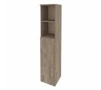 Шкаф высокий узкий правый (1 средний фасад ЛДСП) O.SU-1.6(R)