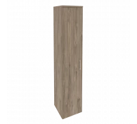 Шкаф высокий узкий левый (1 высокий фасад ЛДСП) O.SU-1.9(L)