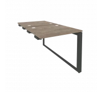 Стол-приставка двойной на О-образном м/к к опорным элем. O.MO-D.SPR-0.7