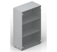 Шкаф для документов 2 стеклянные тонированные двери EMMS564TN