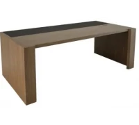 Стол руководителя шпон лючок кабель-канала с левой стороны f017