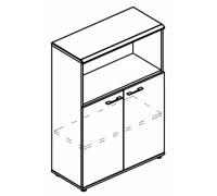 Шкаф средний полузакрытый (топ ДСП) МР 9463