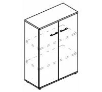 Шкаф средний закрытый (топ ДСП) МР 9464