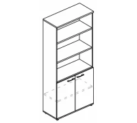 Шкаф для документов полузакрытый (топ ДСП) МР 9471