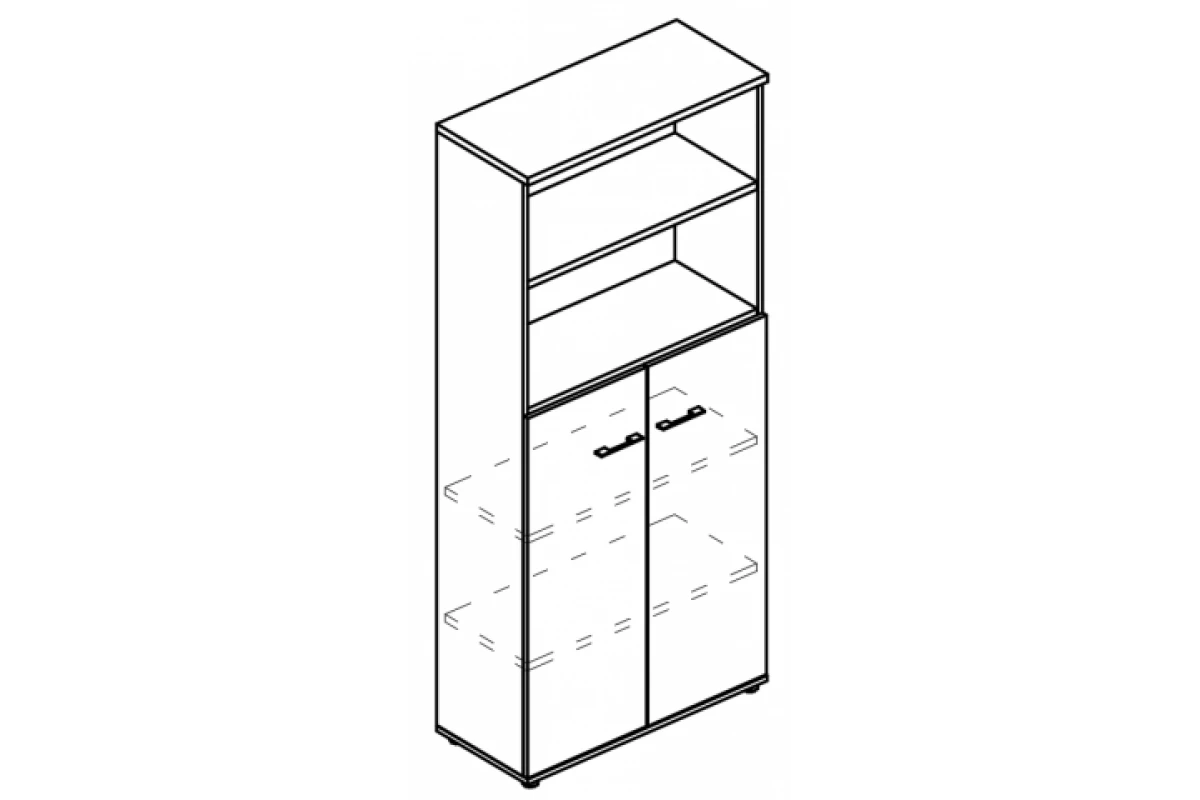 Шкаф полузакрытый (топ ДСП) МР 9478 Alta