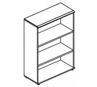 Стеллаж средний (топ МДФ) МР 9360